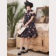 Magic Tea Party Chocolate Rabbit Sweet Lolita Dress OP (MP54)